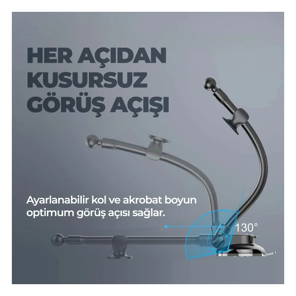Woyax Active 360 Vakumlu Araç Telefon Tutucu - Görsel 4