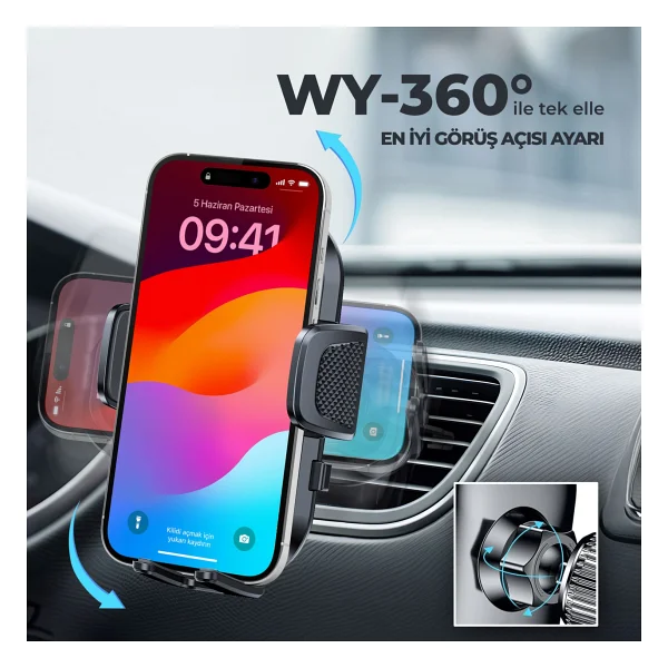 Woyax By Deji Araç Telefon Tutucu - Görsel 4
