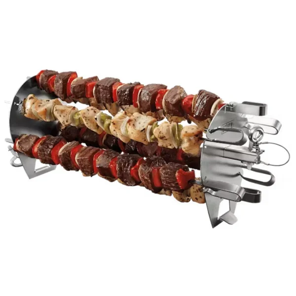 Weber Crafted Çevirme Aparatı Şiş Seti - Gri - 1 Adet - Görsel 4