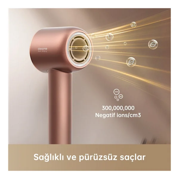 Dreame Hair Glory 1100 W Rose Saç Kurutma Makinesi - Görsel 3