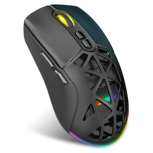 Claws Nexus Air V1 Siyah RGB Optik Kablolu/Kablosuz Oyuncu Mouse - Görsel 2