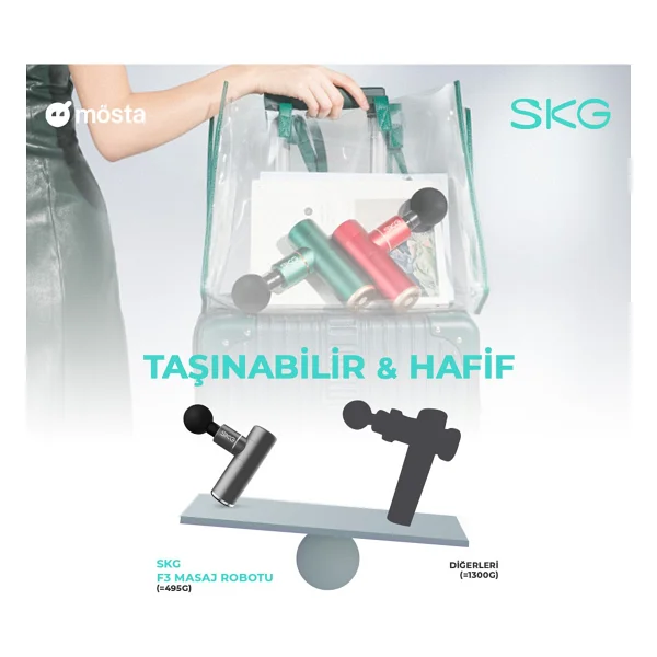 Skg F3 Gri Masaj Tabancası - Görsel 5