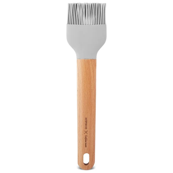 Karaca X Refika 24.6 Cm Ahşap Saplı Silikon Fırça - Görsel 5