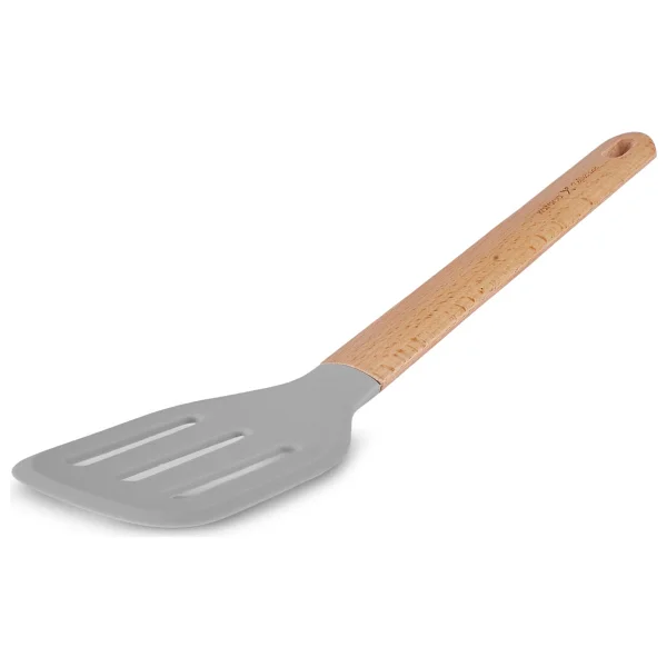 Karaca X Refika Gadgets Ahşap Saplı Oluklu Silikon Spatula - Görsel 3