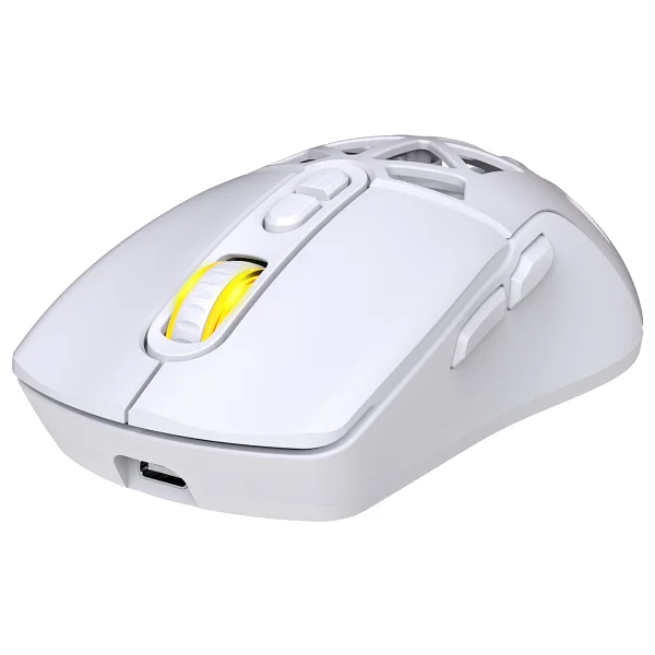 Claws Nexus Air V1 Beyaz RGB Optik Kablolu/Kablosuz Oyuncu Mouse - Görsel 4