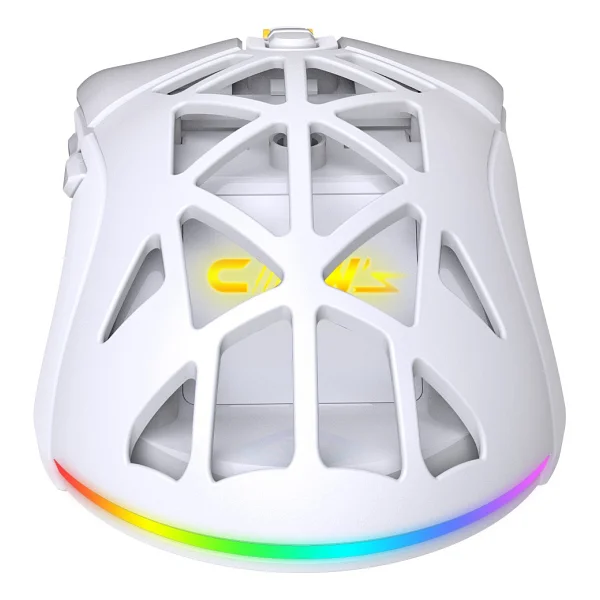 Claws Nexus Air V1 Beyaz RGB Optik Kablolu/Kablosuz Oyuncu Mouse - Görsel 3