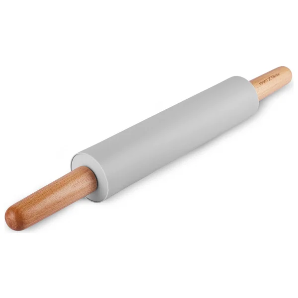 Karaca X Refika 44.4 Cm Ahşap Saplı Silikon Merdane - Görsel 3