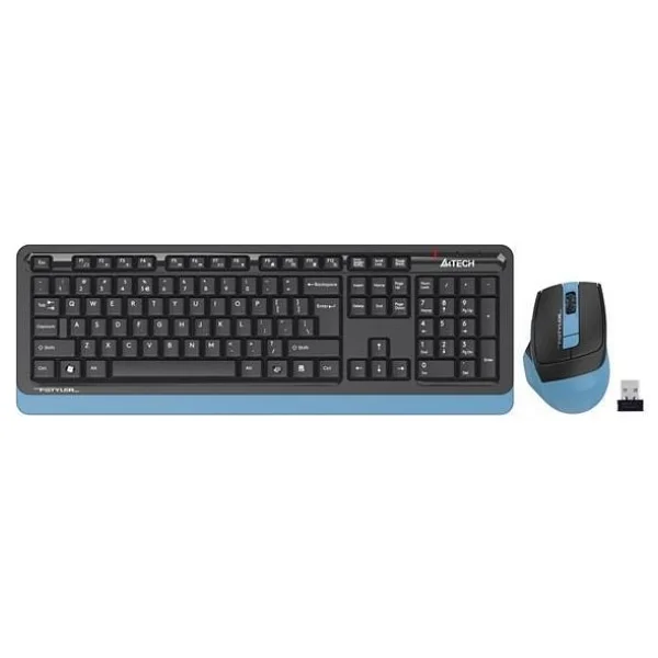 A4 Tech Fg1035 Mavi Kablosuz Klavye Mouse Seti - Görsel 7