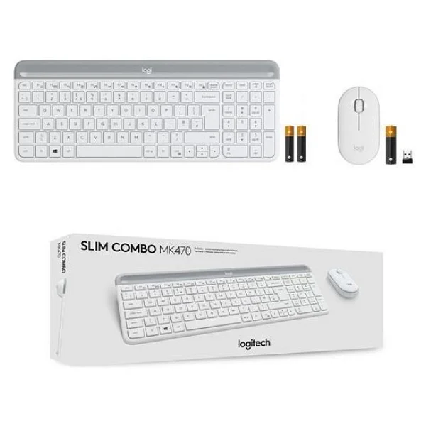 Logitech Mk470 Kablosuz Klavye Mouse Seti - Görsel 3