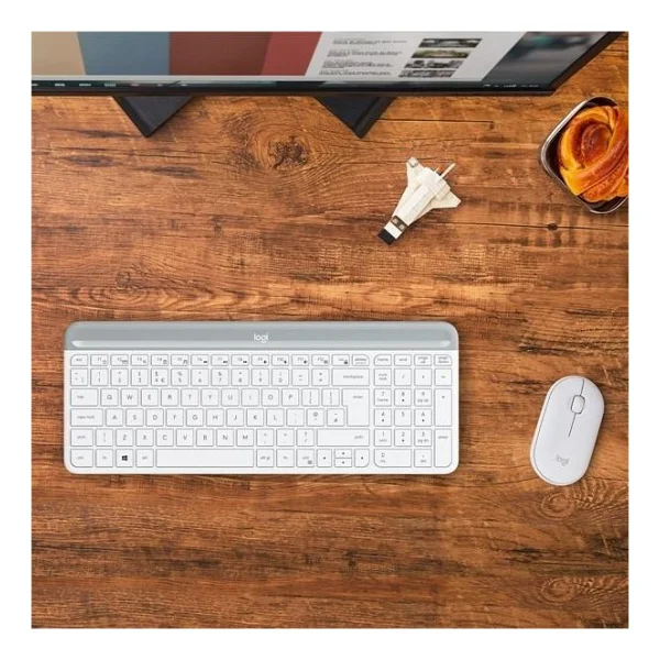 Logitech Mk470 Kablosuz Klavye Mouse Seti - Görsel 4