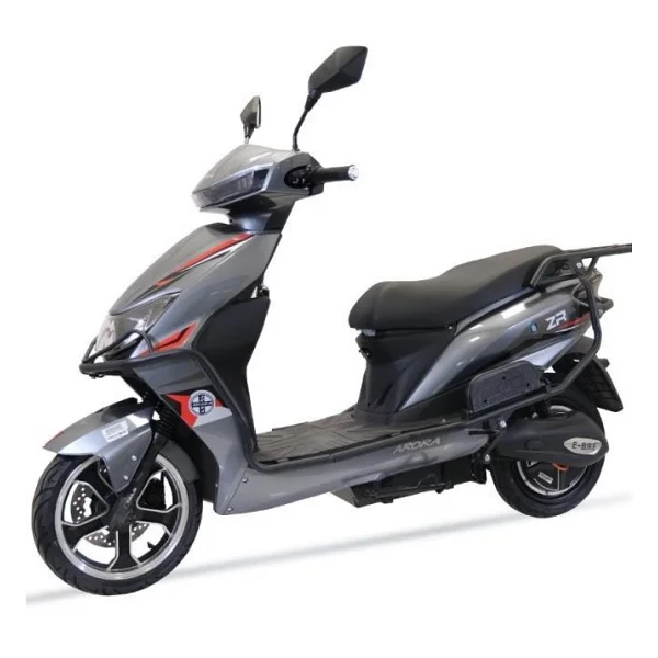 Arora Zr1 2000 W Elektrikli Motosiklet Gri - Görsel 2