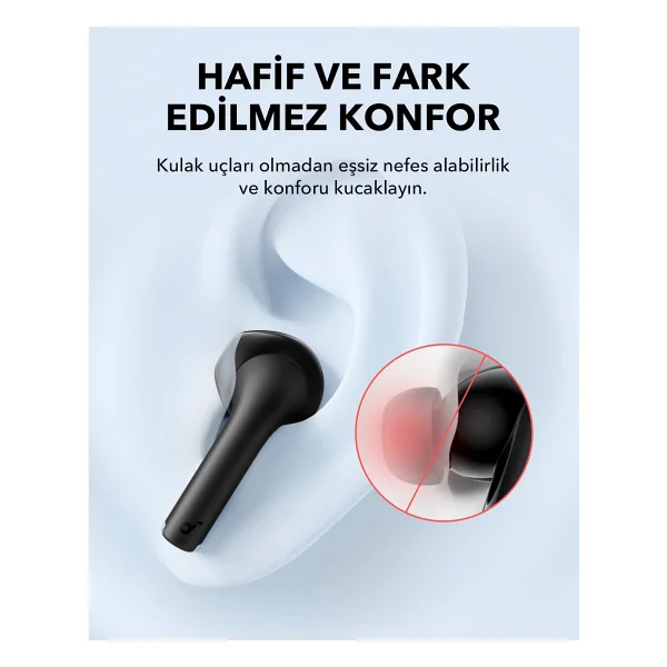 Anker Soundcore K20i TWS Siyah Kulak İçi Bluetooth Kulaklık - Görsel 2