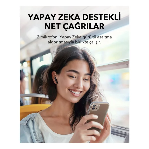 Anker Soundcore K20i TWS Siyah Kulak İçi Bluetooth Kulaklık - Görsel 5