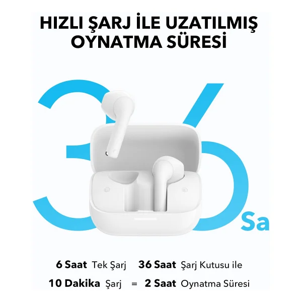Anker Soundcore K20i TWS Kulak İçi Bluetooth Kulaklık - Görsel 4