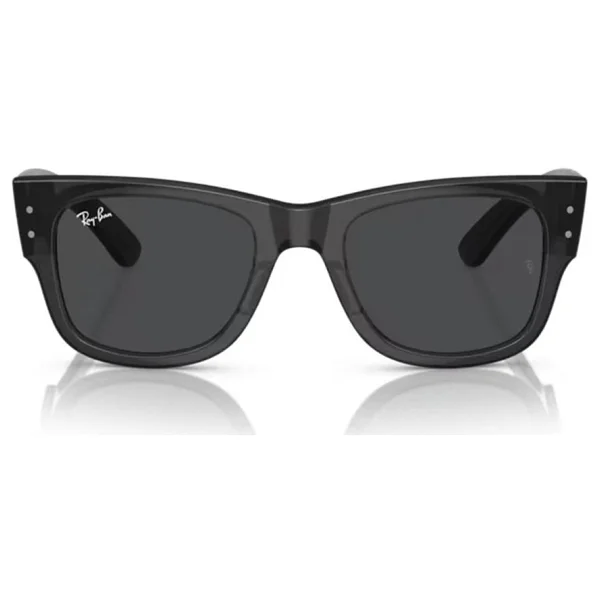 Ray-Ban Mega Wayfarer 0840s 1406b1 Transparent Black-Dark Grey Güneş Gözlüğü - Görsel 6