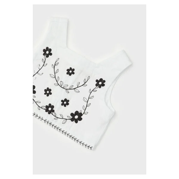 GB Baby Bg Store Kız Bebek Beyaz Bluz - 1 Yaş - Görsel 3