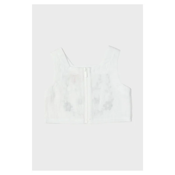 GB Baby Bg Store Kız Bebek Beyaz Bluz - 9 Ay - Görsel 2