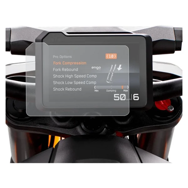 Engo Ktm 250 Duke Mat Ekran Koruyucu 5 Inç Dijital Gösterge 2024 - Standart - Şeffaf - Görsel 3
