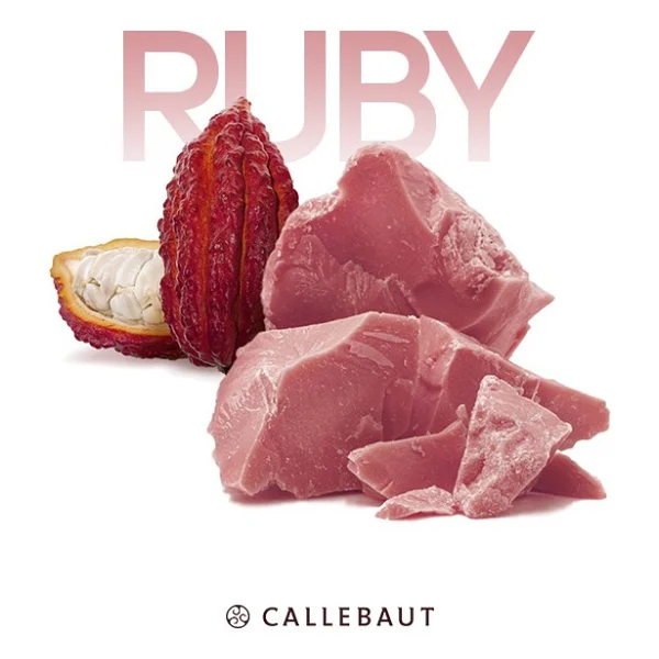 Callebaut Rb2 Ruby Kuvertür Drop Çikolata 2.5 Kg - Görsel 3