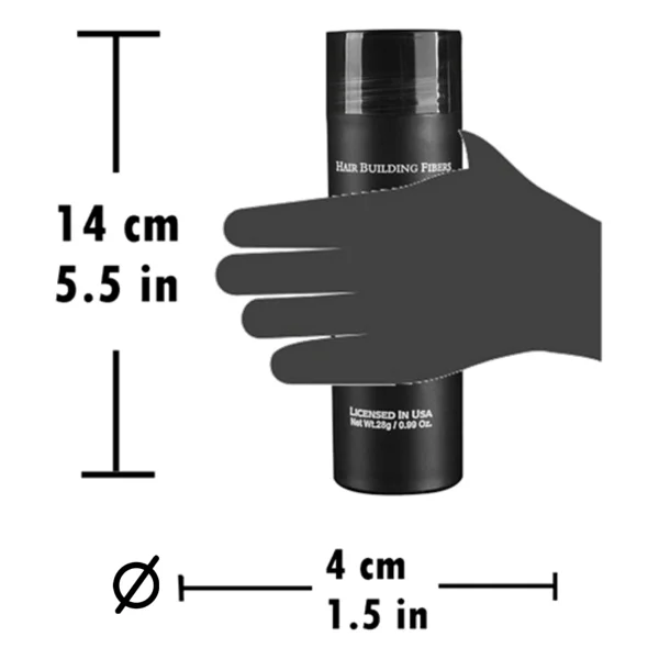 Fixplant Saç Dolgunlaştırıcı Topik 28 Gr. - Seyrek Saçlar İçin Saç Tozu - Fixplant Saç Fiberi - Siyah - Görsel 8