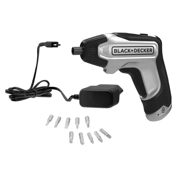 Black+Decker Bcf611sck-Qw Silver 3.6 V Şarjlı Vidalama Makinesi - Görsel 5