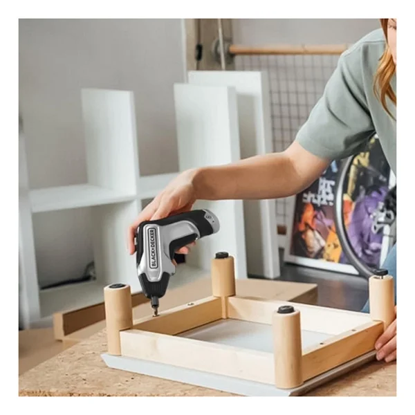Black+Decker Bcf611sck-Qw Silver 3.6 V Şarjlı Vidalama Makinesi - Görsel 3