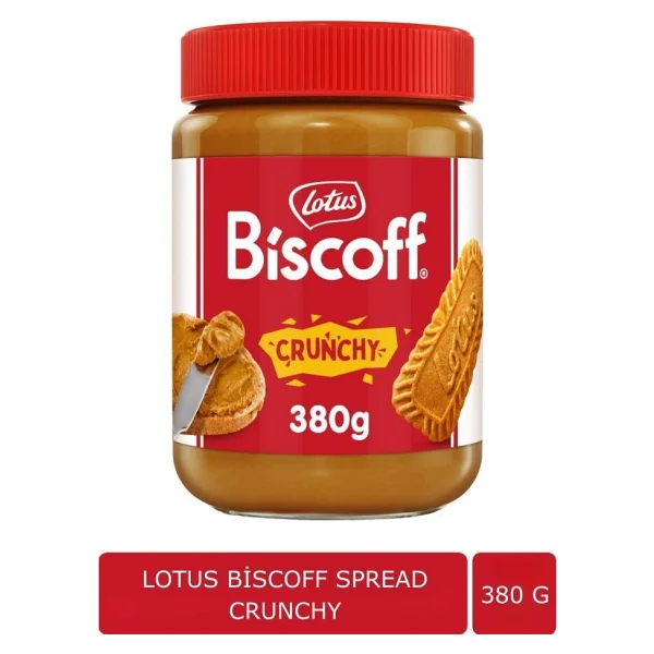 Lotus Biscoff Crunchy Spread 380 Gr - Görsel 7