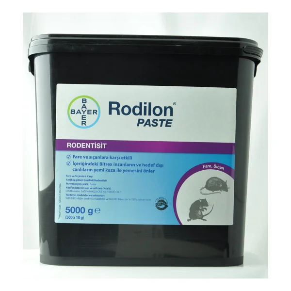 Bayer Rodilon Paste Fare Zehiri 5 Kg - Görsel 2