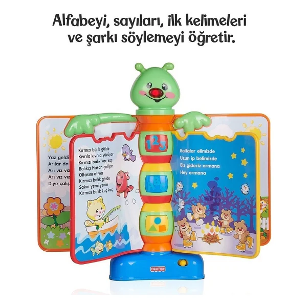 Fisher Price Eğitici Masalcı Tırtıl N3835 - Görsel 6