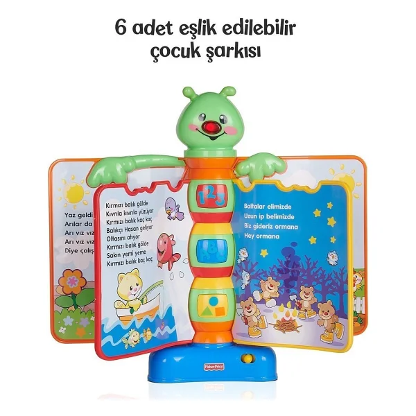 Fisher Price Eğitici Masalcı Tırtıl N3835 - Görsel 7