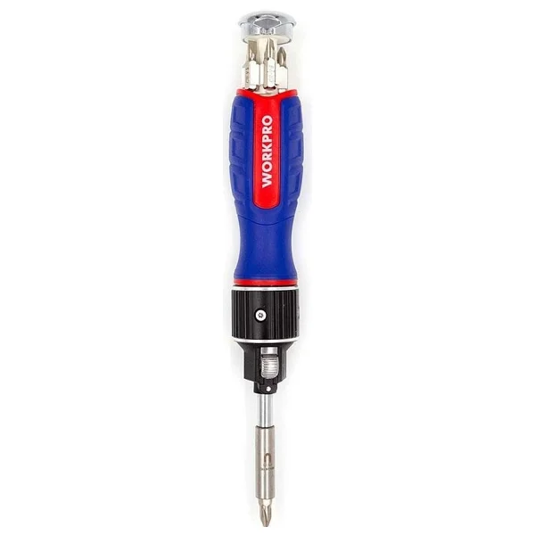 Workpro Wp221069 6in1 Cr-V Cırcırlı Manyetik Tornavida Seti - Görsel 10