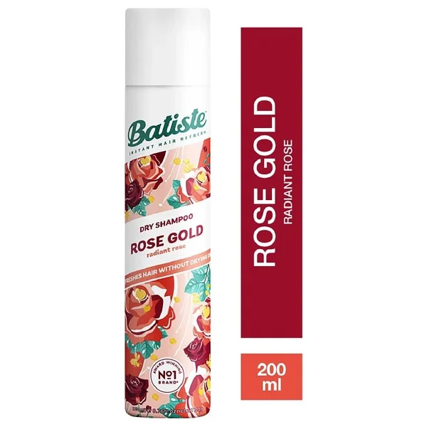 Batiste Rose Gold Ekstra Hacim Veren 200 Ml Kuru Şampuan - Görsel 4