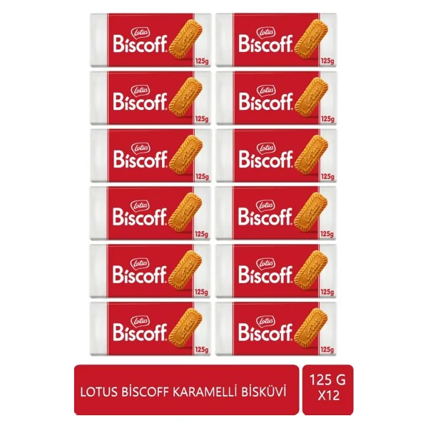 Lotus Biscoff 125 Gr X 12 - Görsel 7