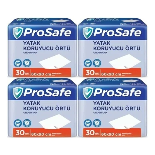 Prosafe 60x90 Cm 30'lu 4 Adet Yatak Koruyucu Örtü - Görsel 2