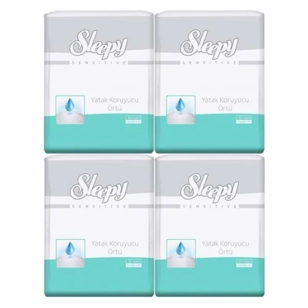 Sleepy Hasta Yatak Koruyucu 60x90cm 120 Adet (4pkx30) - Standart - Görsel 2