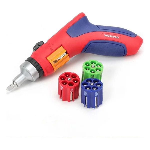 Workpro Wp221048 24 Parça Cr-V Cırcırlı Bits Tornavida Seti + Bez Taşıma Çantası - Görsel 7
