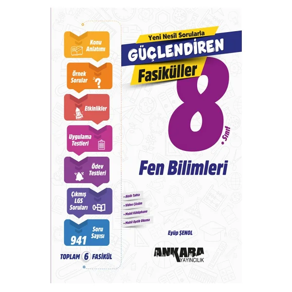 Ankara Yayıncılık 8. Sınıf Güçlendiren Fen Bilimleri Fasikül - Görsel 2