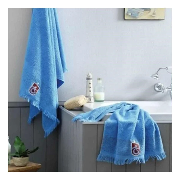 Taç Ts Tassel 75 X 150 Cm 1 Adet Banyo Havlusu - Açık Mavi - Görsel 2