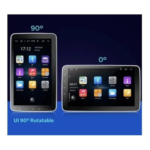 Navigold Kl-3800 4/64gb Android Tek Din 10''inch Oto Araba Multimedya Teyp Car Play-USB-GPS-Wi-Fi Kamera - Görsel 5
