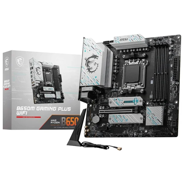 MSI B650M Gaming Plus Wi-Fi AMD AM5 DDR5 Micro ATX Anakart