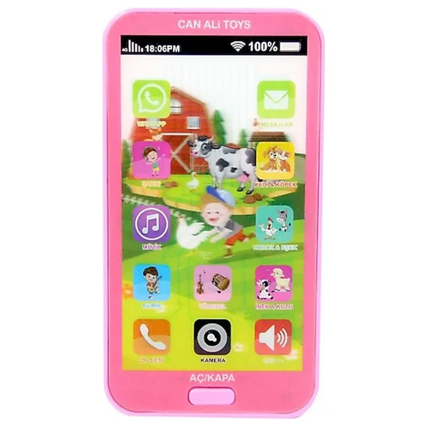 Can Ali Toys Kukuli Oyuncak Telefon Cnl-633k - Görsel 3