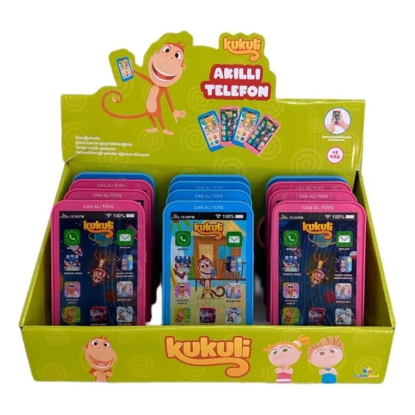 Can Ali Toys Kukuli Oyuncak Telefon Cnl-633k - Görsel 2