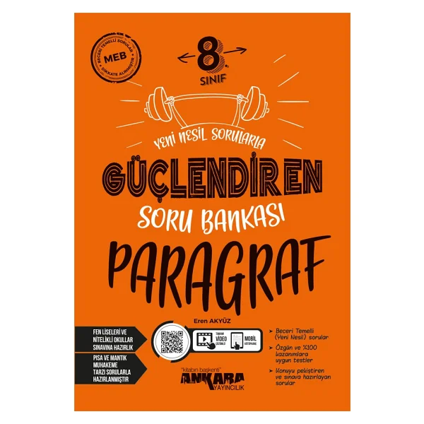 Ankara Yayıncılık 8. Sınıf Güçlendiren Paragraf Soru Bankası - Görsel 2