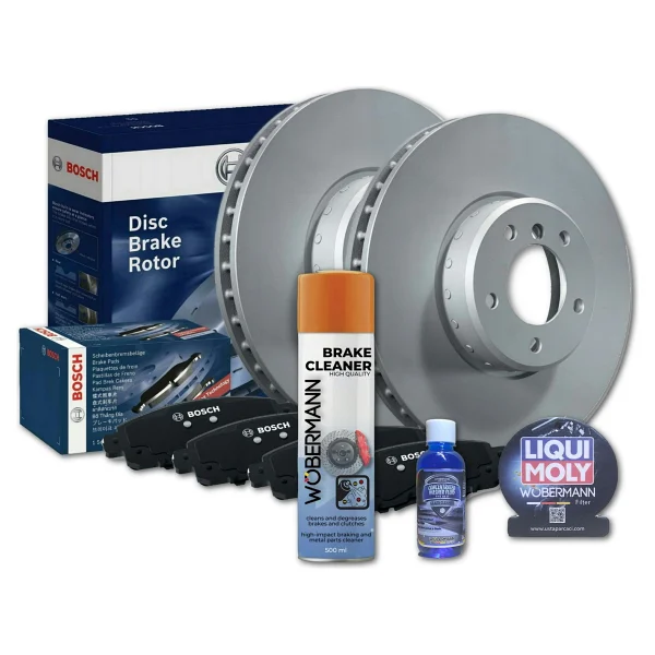 Wöbermann + Bosch Hyundai Ix35 2010-2015 Ön Arka Fren Diski Ve Ön Arka Balata Seti - Görsel 3
