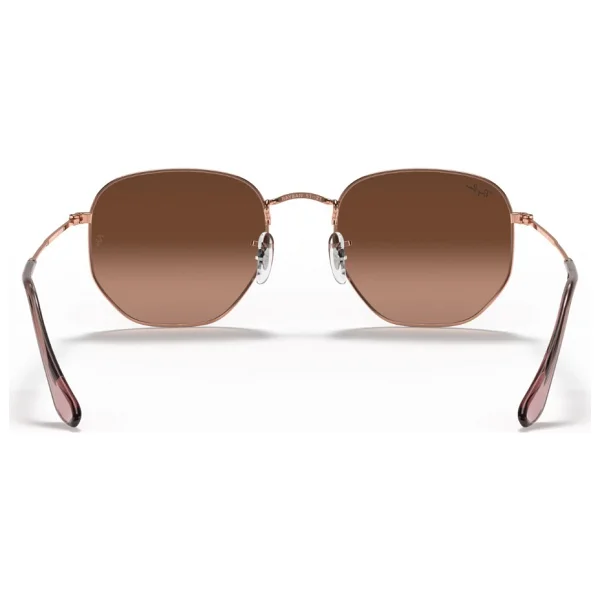 Ray-Ban Hexagonal 3548n 9069a5 Copper-Brown Güneş Gözlüğü - Görsel 4