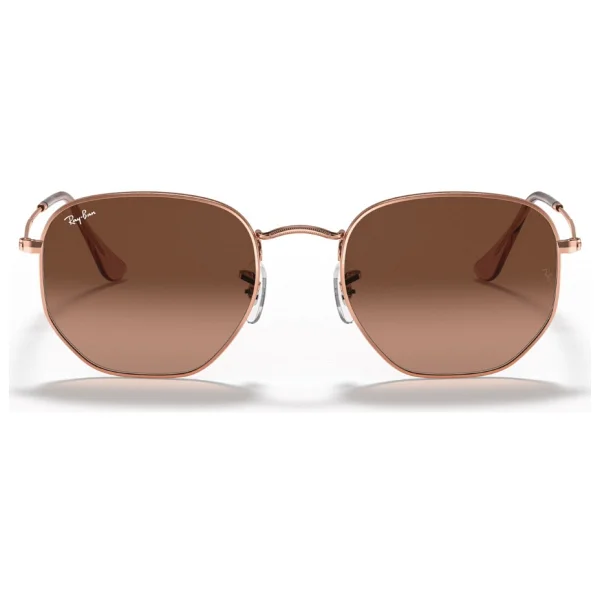 Ray-Ban Hexagonal 3548n 9069a5 Copper-Brown Güneş Gözlüğü - Görsel 6