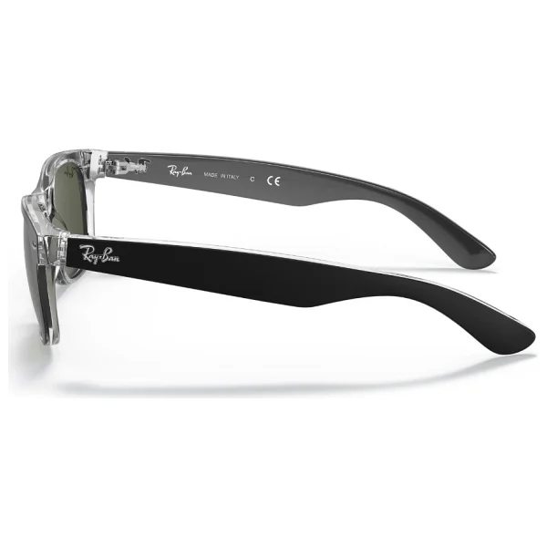 Ray-Ban Wayfarer 2132 6052 Black/Transparent-Green Güneş Gözlüğü - Görsel 4