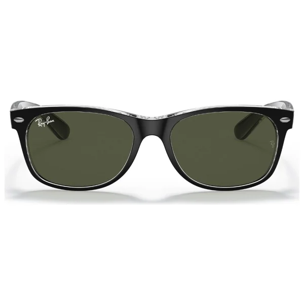 Ray-Ban Wayfarer 2132 6052 Black/Transparent-Green Güneş Gözlüğü - Görsel 6