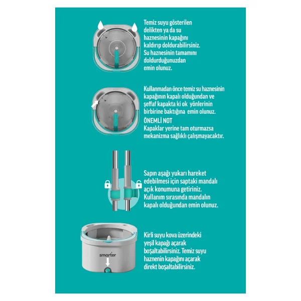 Smarter Aqua Max Otomatik Temizlik Seti - Görsel 5