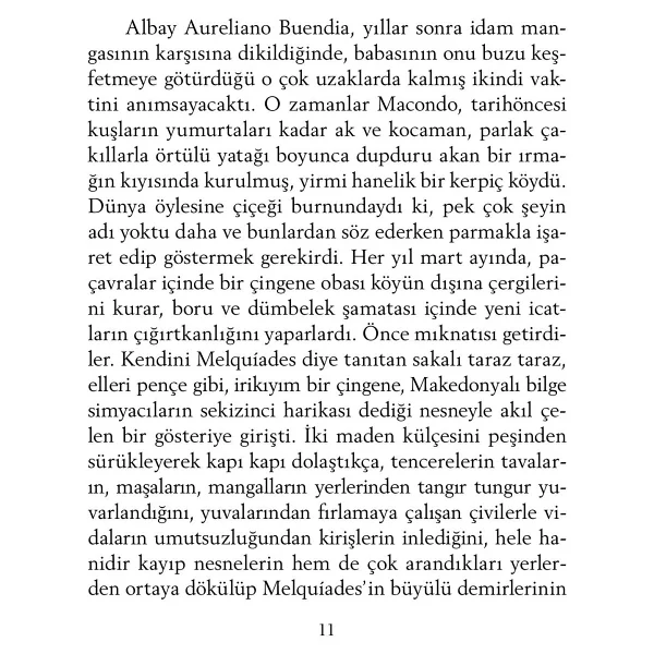 Yüzyıllık Yalnızlık - Gabriel Garcia Marquez - Görsel 7